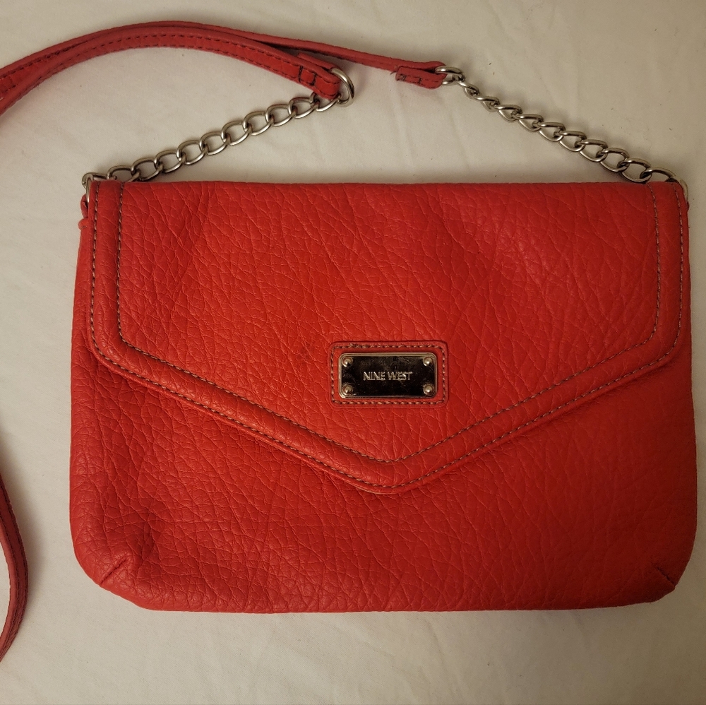 Small Red Nine West Purse
